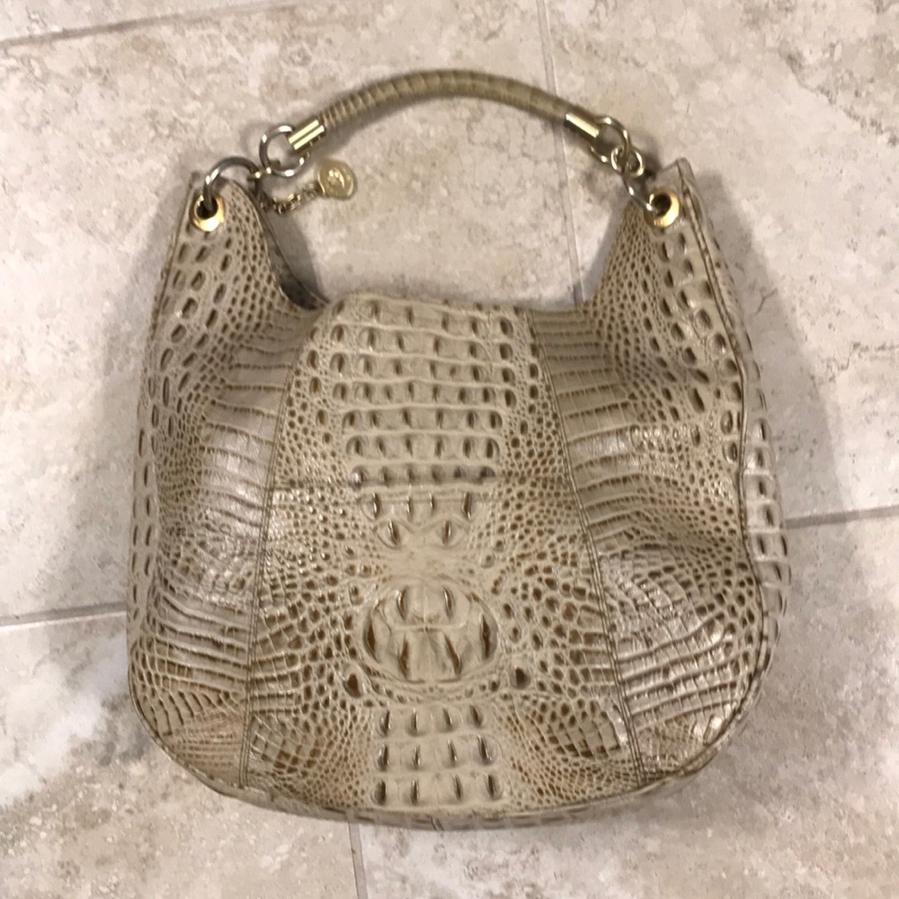 Cream Brahmin Bag